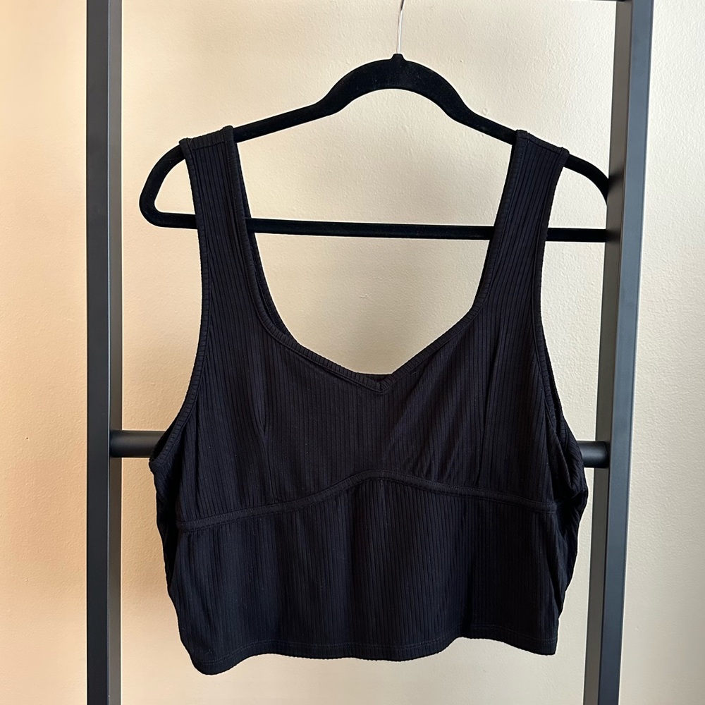 Ribbed Crop Top